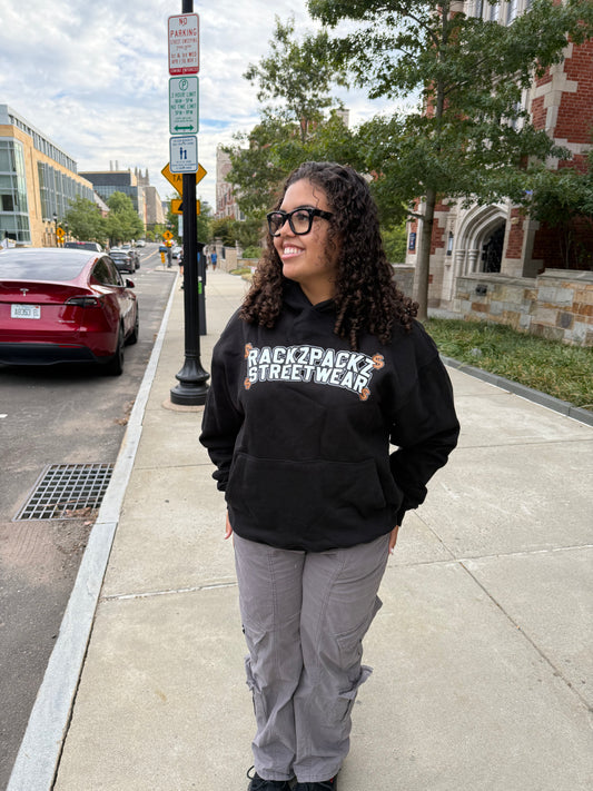 "New Haven" Black Hoodie