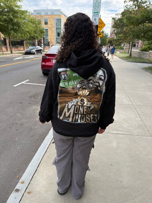 "New Haven" Black Hoodie